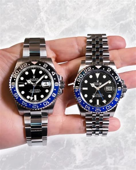 rolex batmn|Rolex Batman vs batgirl difference.